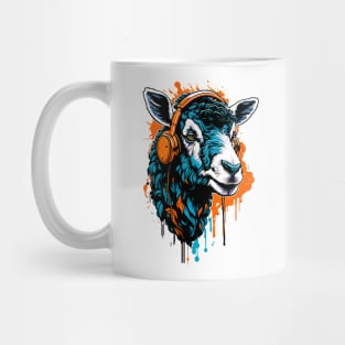 Sheep funny art lover Mug